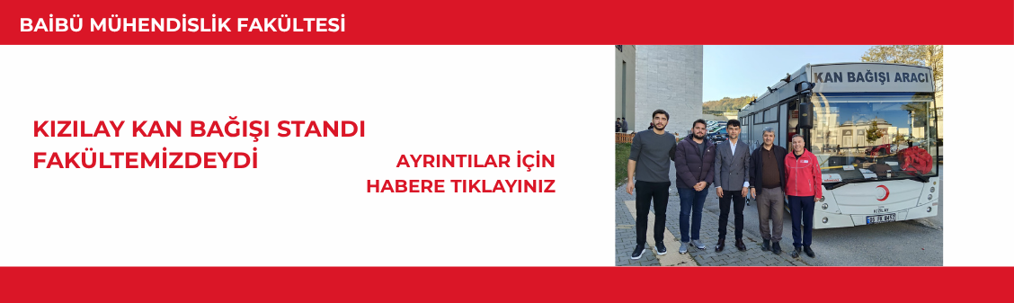 Kızılay Ekibi Fakültemizdeydi