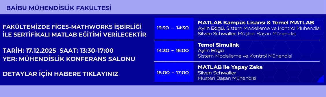 MATLAB-SİMULİNK EĞİTİMİ