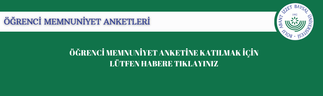 Öğrenci Memnuniyet Anketleri