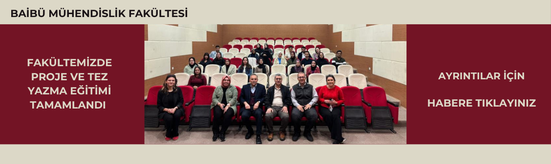 Proje ve Tez Yazma Eğitimi Düzenlendi