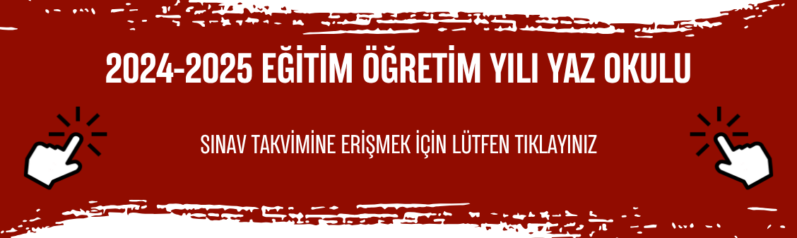 2024-2025 EÖY Yaz Ara Sınav Takvimi