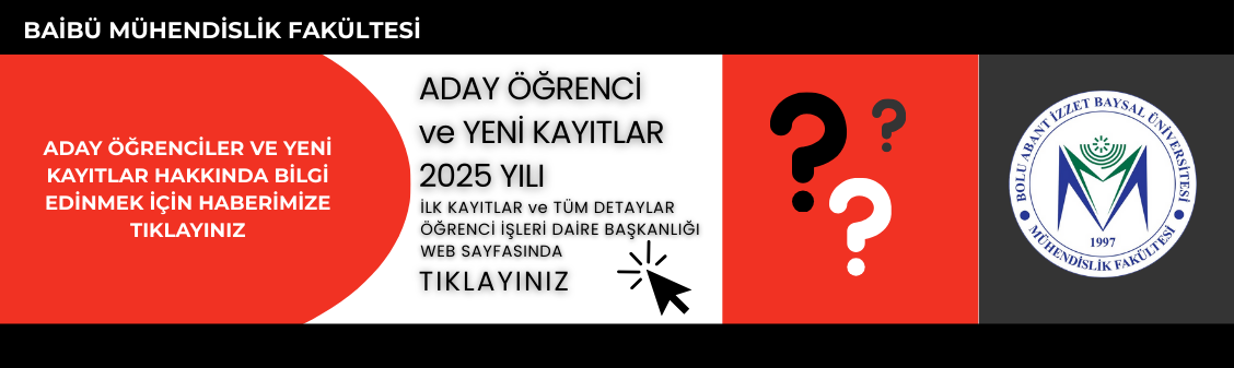 Aday Öğrenci ve Yeni Kayıtlar 2025