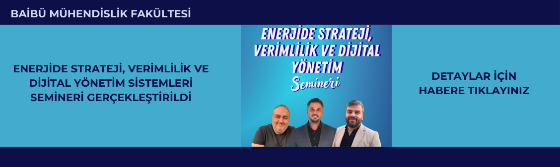 Enerjide Strateji, Verimlilik ve Yönetim Semineri